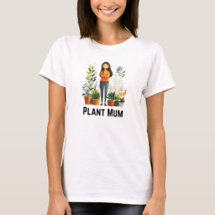 Camiseta de Mamá de planta