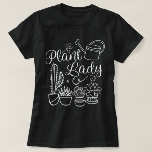 Camiseta de Mamá de Plantas Estética y Lindo