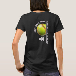 Camiseta de Mamá de Sóftbol