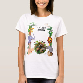Camiseta de mamá de un año salvaje