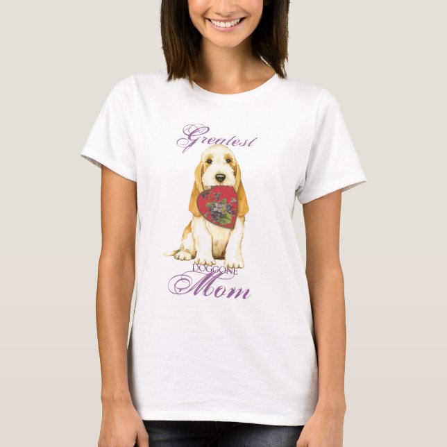Camiseta de mamá del corazón de GBGV (Anverso)