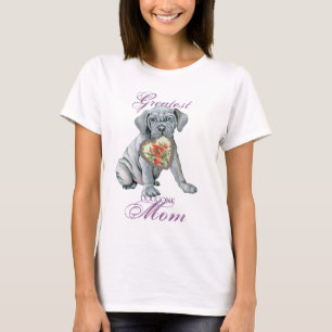 Camiseta De Mamá Del Corazón Mastino