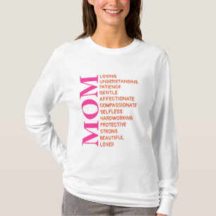 Camiseta de Mamá Inspiradora – Texto Trasero Edita