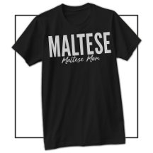 Camiseta de Mamá Maltesa para Dueños y Amantes de