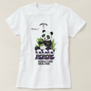 Camiseta de mamá panda linda – Regalo adorable del