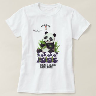 Camiseta de mamá panda linda – Regalo adorable del
