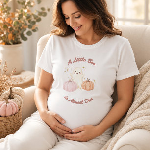 Camiseta de mamá para baby shower Little Boo
