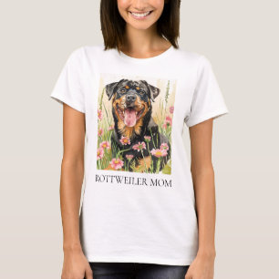 Camiseta de Mamá Rottweiler – Regalo de Perro Acua