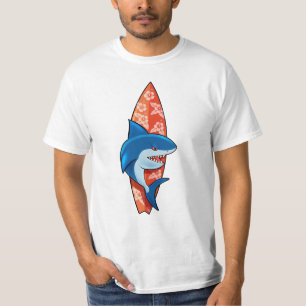 Camiseta de manala de surf de Shark Bite