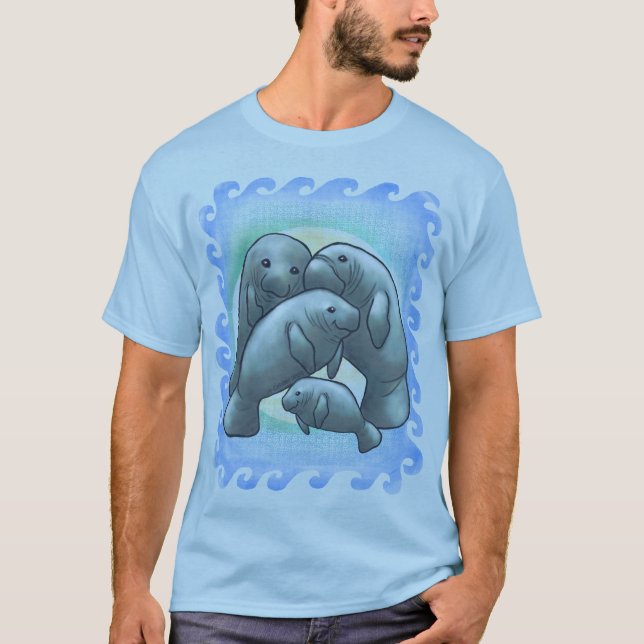 Camiseta de manatí (Anverso)