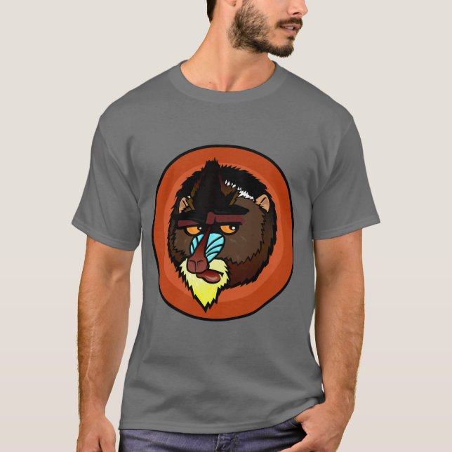 CAMISETA DE MANDRILL SHORT SLEEVE (Anverso)