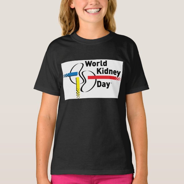 Camiseta de manga 3/4 de WKD Toddlers (Anverso)