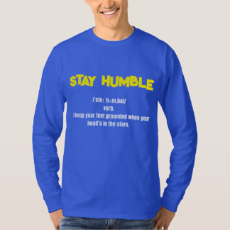 Camiseta de manga completa Stay Humble