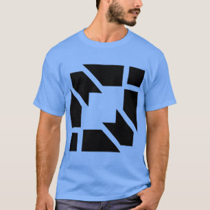 Camiseta de manga corta azul claro para hombres