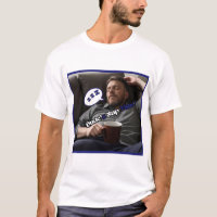 Camiseta de manga corta blanca de Nap Time de Fun