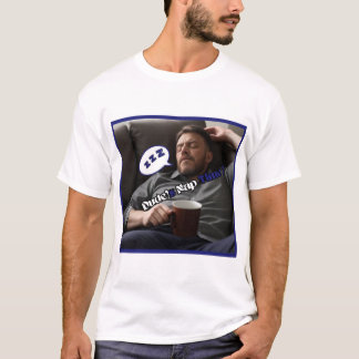 Camiseta de manga corta blanca de Nap Time de Fun