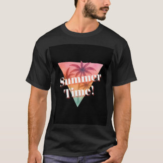 Camiseta de manga corta con diseño de verano