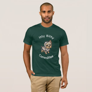 Camiseta de manga corta Cute yorkie