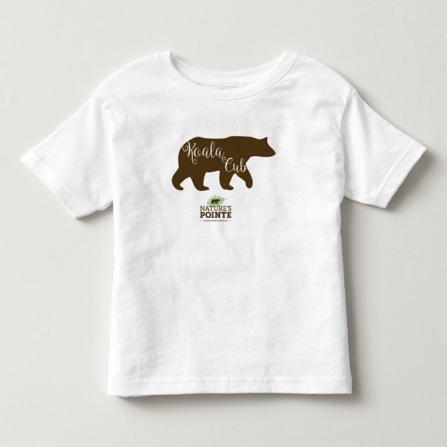 Camiseta de manga corta de Cub de la koala (Anverso)
