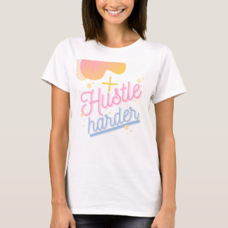 Camiseta de manga corta de esfuerzo más duro 