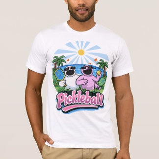 Camiseta de manga corta de jersey de pickleball