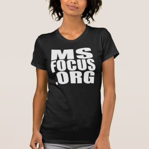 Camiseta de manga corta de msfocus.org de las