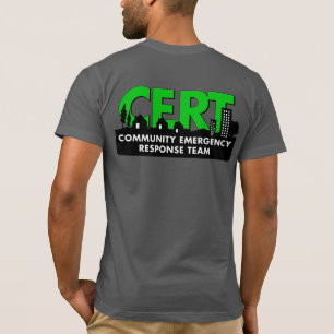 Camiseta de manga corta del premio del CERT