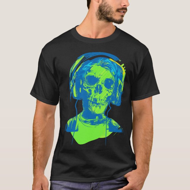Camiseta de manga corta fresca de DJ Skoll (Anverso)
