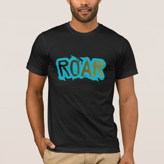 Camiseta de manga corta para hombre ROAR (Anverso)