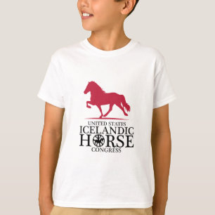 Camiseta de manga corta para niños USIHC