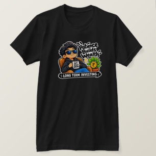 Camiseta de manga corta para trader de acciones