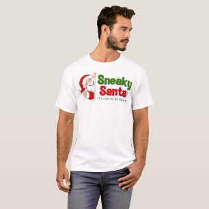 Camiseta de manga corta Sneaky Santa