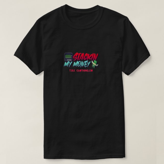 CAMISETA DE MANGA CORTA STACK MONEY (Diseño del anverso)
