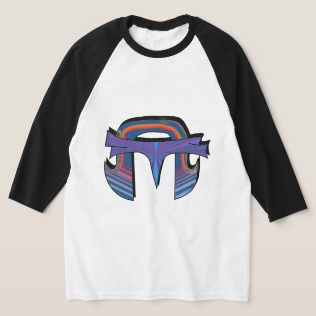 Camiseta de manga de 3/4 para hombres (Distribución)
