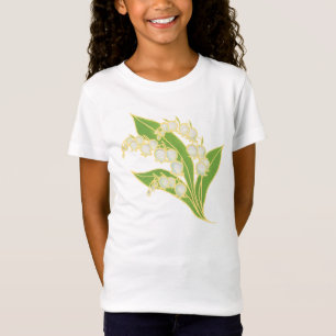 Camiseta de manga gorda para chicas: Lily del Vall