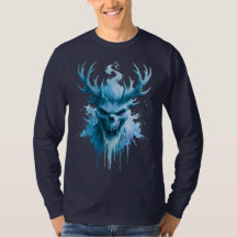 Camiseta de manga larga acuarela de Demonio de Hie
