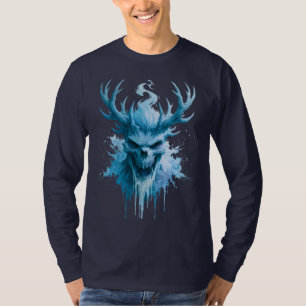 Camiseta de manga larga acuarela de Demonio de Hie