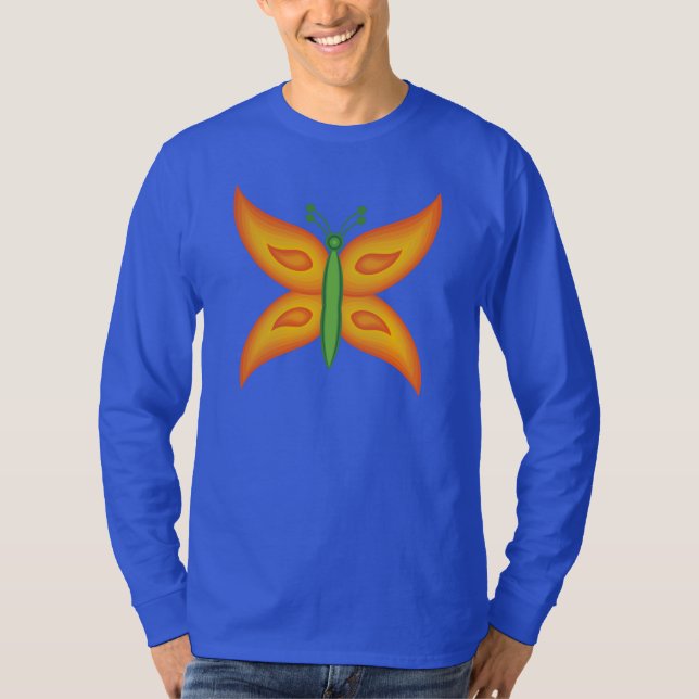 Camiseta de manga larga Alien Butterfly  (Anverso)
