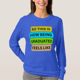 Camiseta de manga larga azul real profundo SO_This
