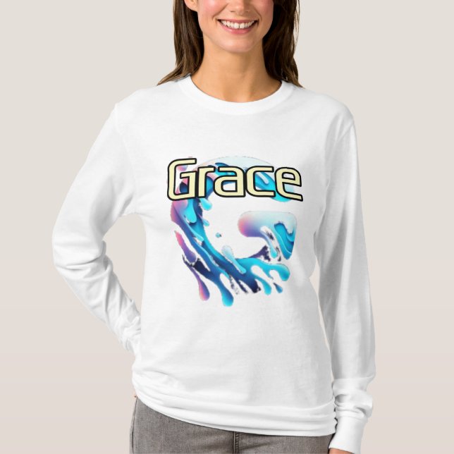 Camiseta de manga larga básica (Anverso)