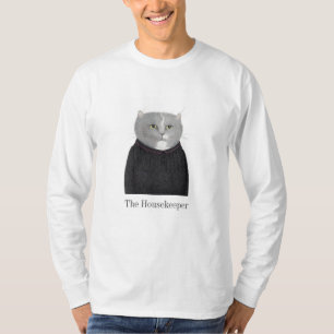 Camiseta de manga larga básica para hombres de HOU