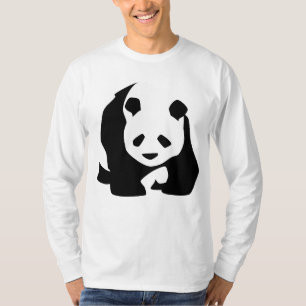 Camiseta de manga larga BIG Panda para hombres