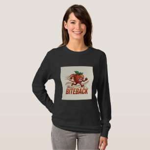 Camiseta de manga larga Biteback Apple