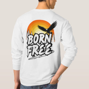 Camiseta de manga larga Born Free Eagle