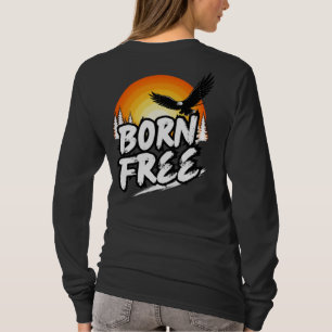 Camiseta de manga larga Born Free Eagle