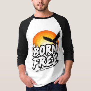 Camiseta de manga larga Born Free Eagle