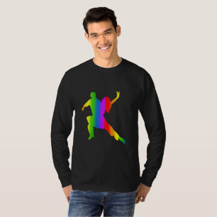 Camiseta de manga larga Colorful Salsa Rainbow