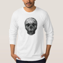 Camiseta de manga larga con efecto de cristal del 