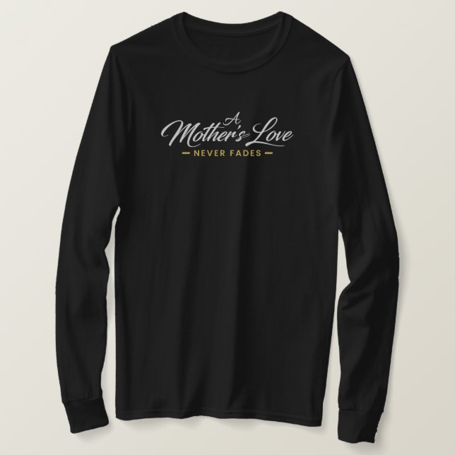 Camiseta de manga larga con el lema 'El amor de un (Anverso del diseño)