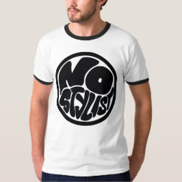 Camiseta de manga larga con emblema negro NO STYLI